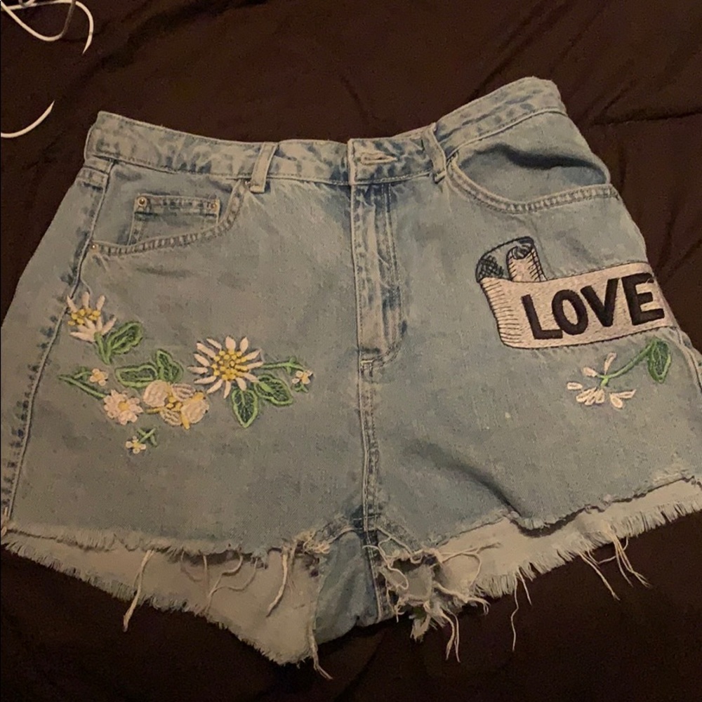 Topshop Jean shorts